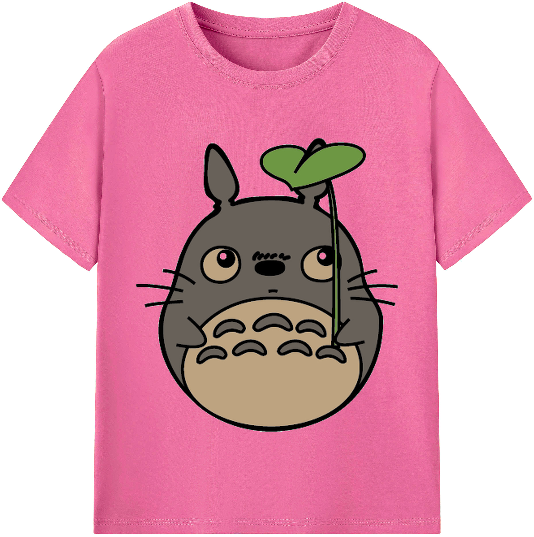 （画像用） となりのトトロ 草壁メイ 草壁サツキ My Neighbor Totoro Satsuki Kusakabe Mei Kusakabe レディースカジュアルプリントTシャツ（綿100％）